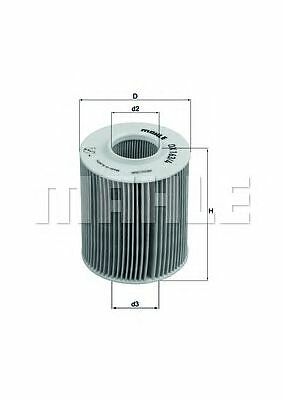 Filtro olio opel - g, h